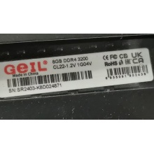 金邦8G内存